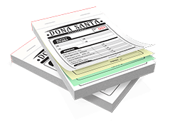 Blocos e Talões Personalizados