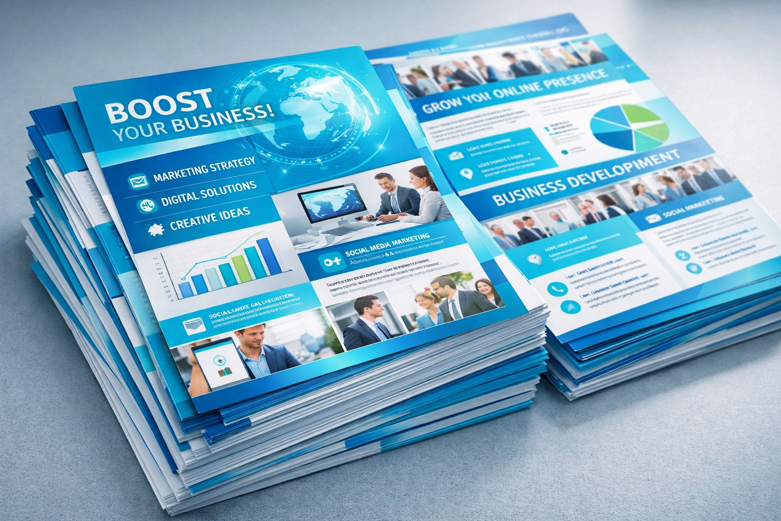 Folders e Panfletos Barra