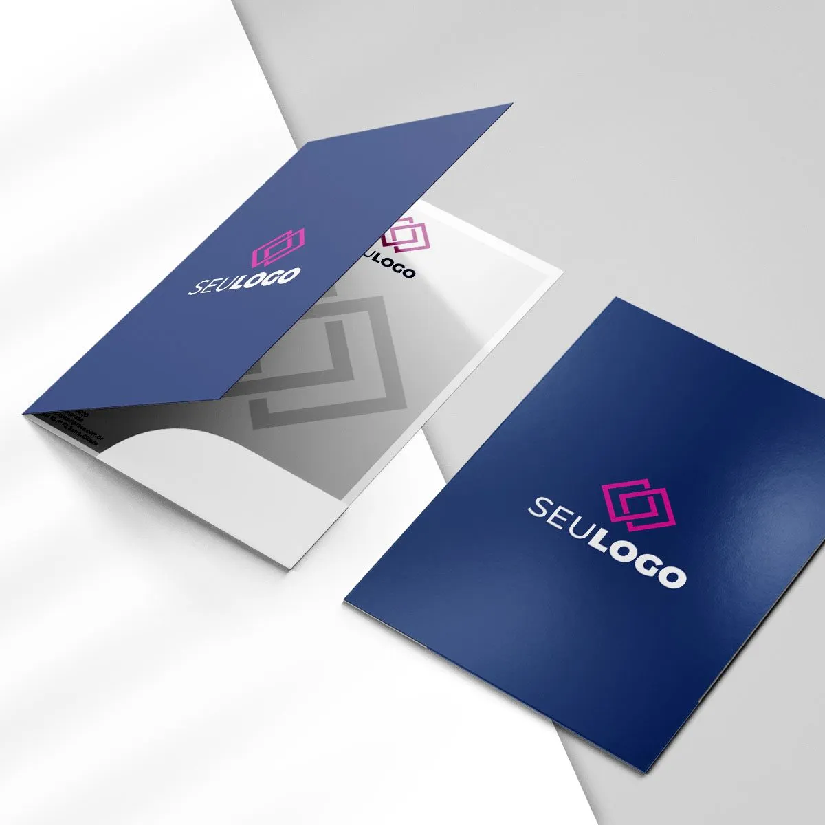 Pasta com Bolsa Personalizada